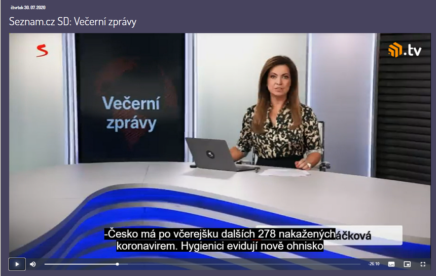 Během koronakrize nabídla TV Beey neslyšícím divákům účinnou komunikační podporu