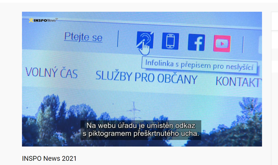 Výhodou služby je snadná dostupnost z webu úřadu