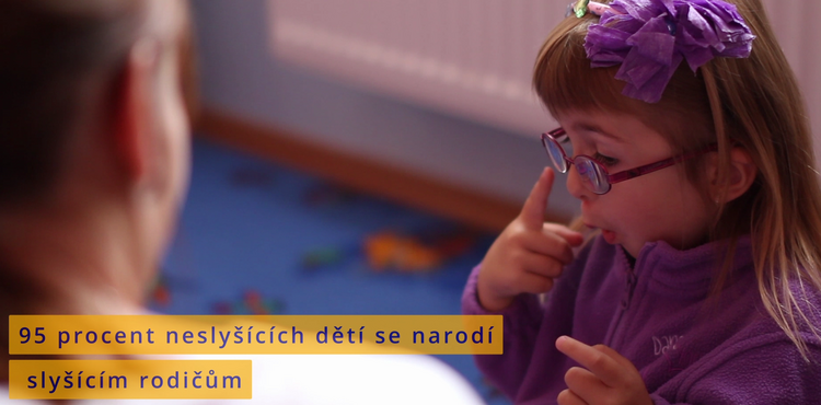 "Slyšíš mě?" spot Centra pro dětský sluch TAMTAM v České televizi