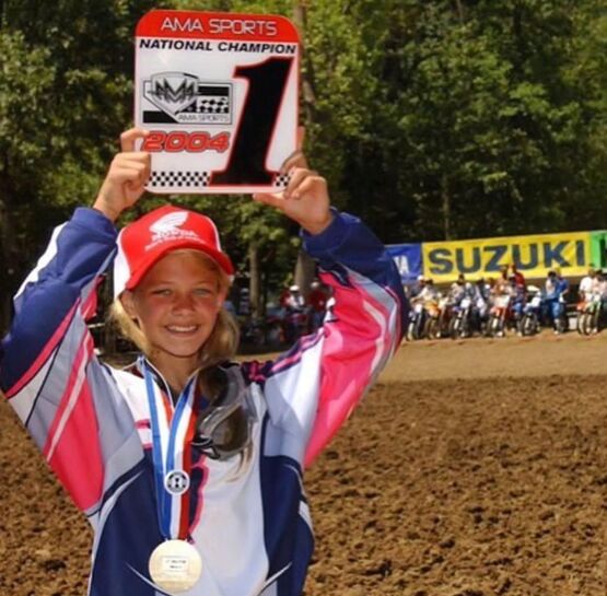 Ashley v roce 2004, kdy vyhrala narodni sampionat