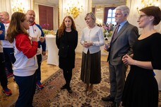 Prezident Pavel přijal na Pražském hradě úspěšné deaflympioniky